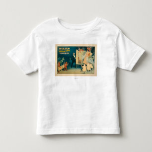 Kellar and his Perplexing Cabinet Mysteries Magi Toddler T-Shirt