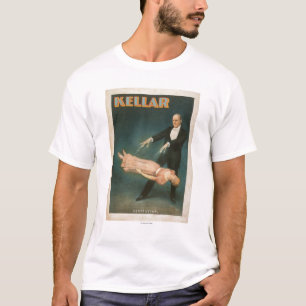 Kellar Levitation Magic Poster #1 T-Shirt