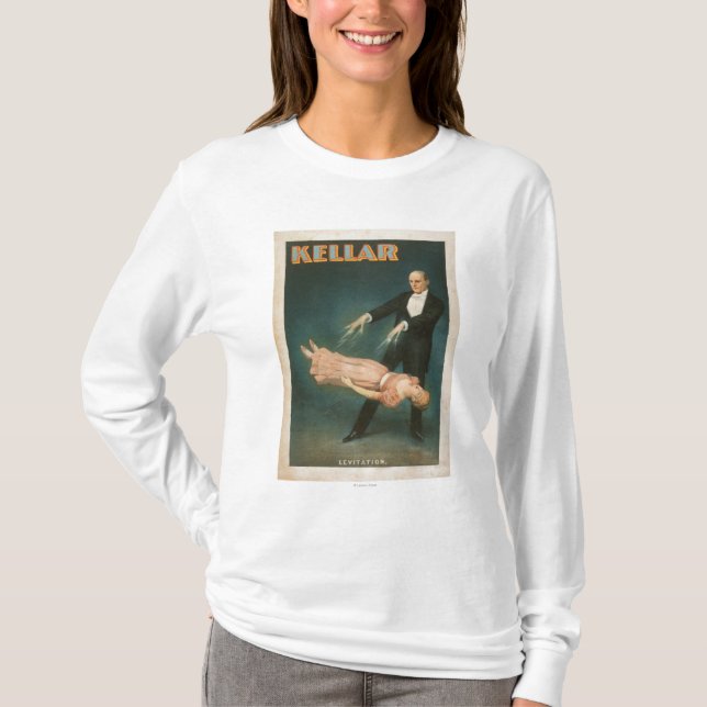 Kellar Levitation Magic Poster #1 T-Shirt (Front)