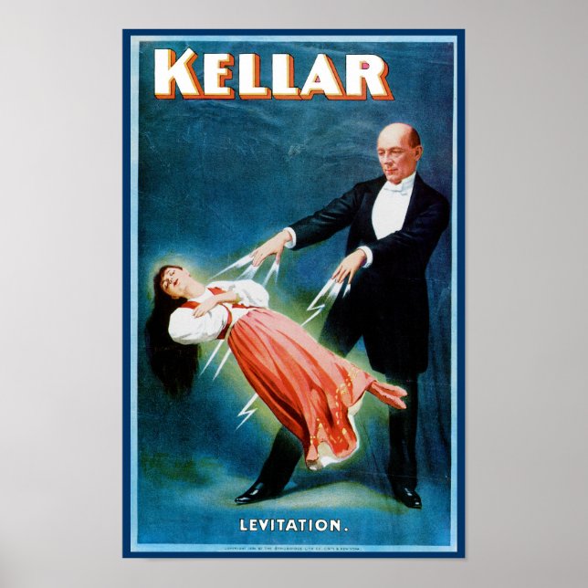 Kellar ~ Levitation Poster (Front)