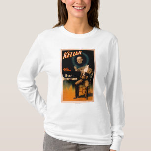 Kellar performing Self Decapitation Magic T-Shirt