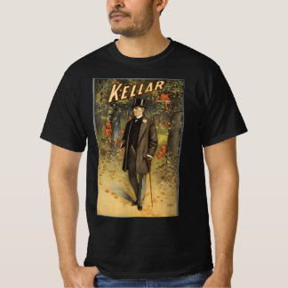 Kellar the Magician Walk in the Woods Magic Poster T-Shirt