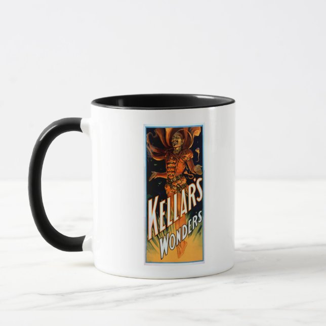 Kellar's Wonders Dressed like Devil Magic Mug (Left)