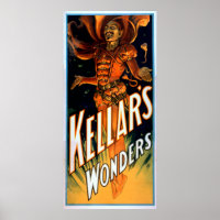 Kellar's Wonders Dressed like Devil Magic