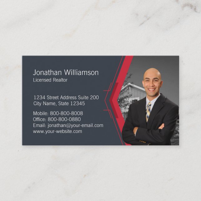 Keller Williams Business Card BC18027-KW (Front)