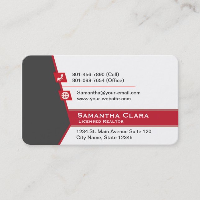 Keller Williams Real Estate Business Card (Front)