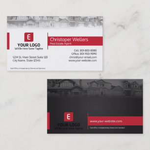 Keller Williams Real Estate Business Card Design