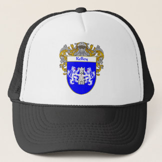Kelley Coat of Arms (Mantled) Trucker Hat