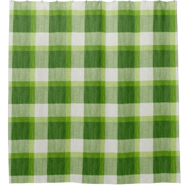 Kelley Tartan Plaid Showertime Shower Curtain (Front)