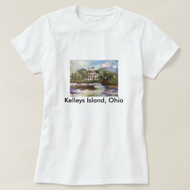 Kelleys Island Painting #1 T-Shirt (Design Front)