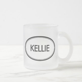 Kellie Frosted Glass Coffee Mug