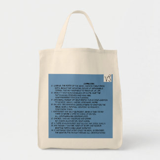 Kelly Capricorn grocery tote Bag