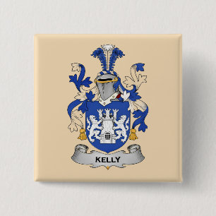 Kelly Coat of Arms Button