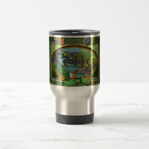 Kelly Family Banner Travel Mug