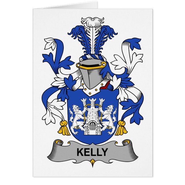 Kelly Family Crest (Front)