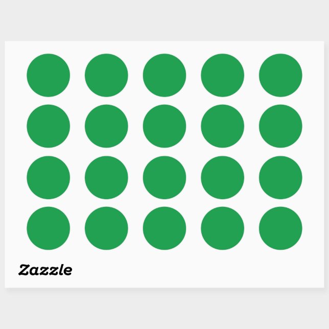 Kelly Green #06983E, Algae Sticker (Sheet)