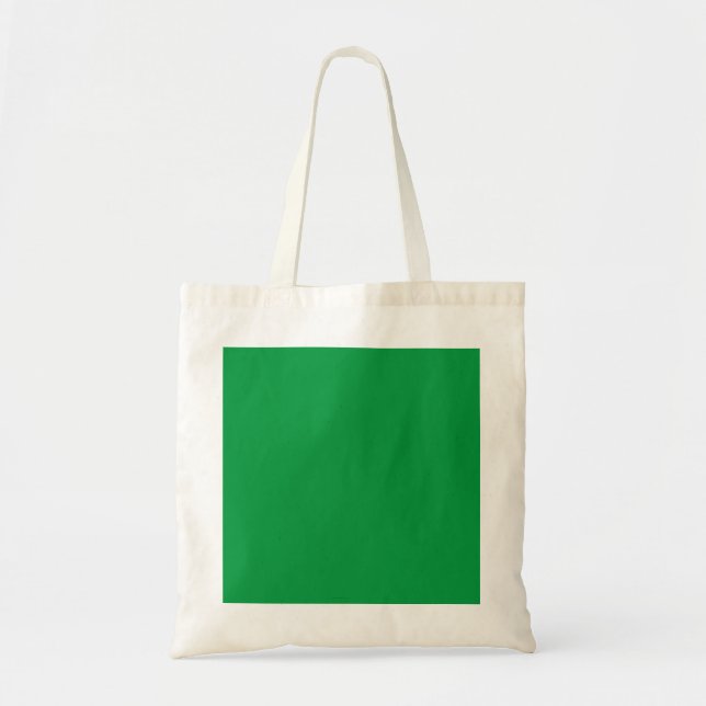 Kelly Green #06983E, Algae Tote Bag (Front)
