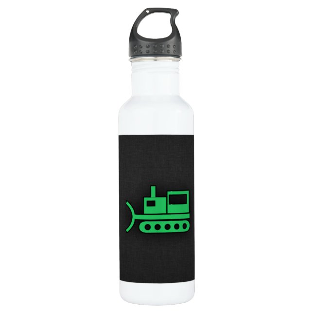 Kelly Green Bulldozer 710 Ml Water Bottle (Front)