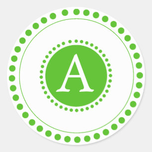 Kelly Green -Personalised envelope seals