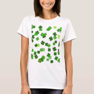 Kelly green “Shamrocks Falling” T-Shirt