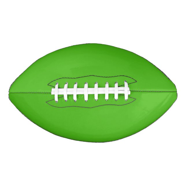 Kelly Green Solid Colour American Football (Front)