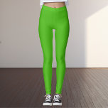 Kelly Green Solid Colour Leggings<br><div class="desc">Kelly Green Solid Colour</div>