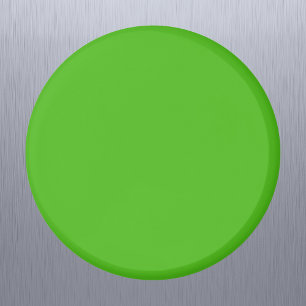 Kelly Green Solid Colour Magnet