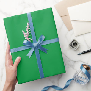 Kelly Green, Spring Colour Minimalist Wrapping Paper