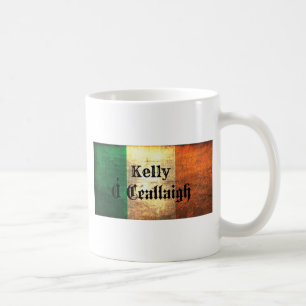 Kelly Irish Flag Coffee Mug