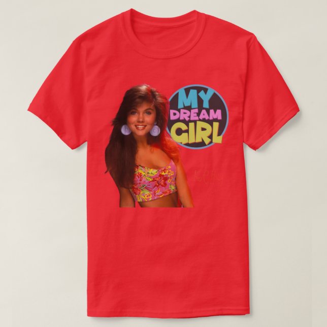 Kelly Kapowski is My Dream Girl XOXO T-Shirt (Design Front)