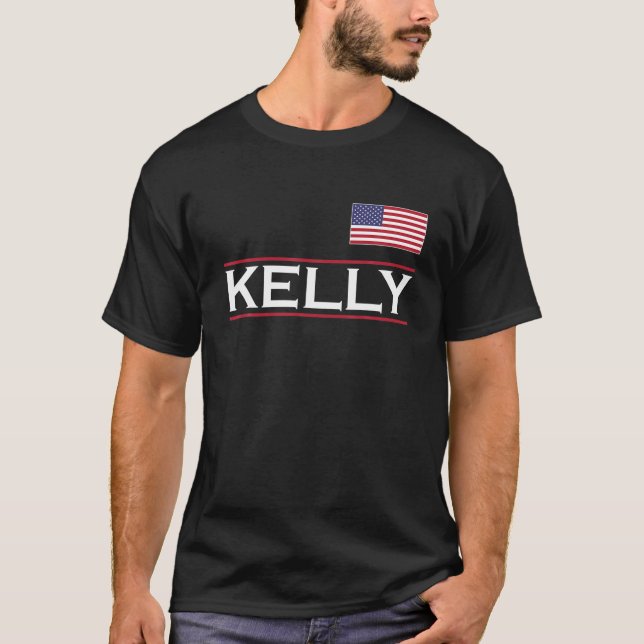 KELLY Personalised Name Funny Birthday Gift Idea T T-Shirt (Front)