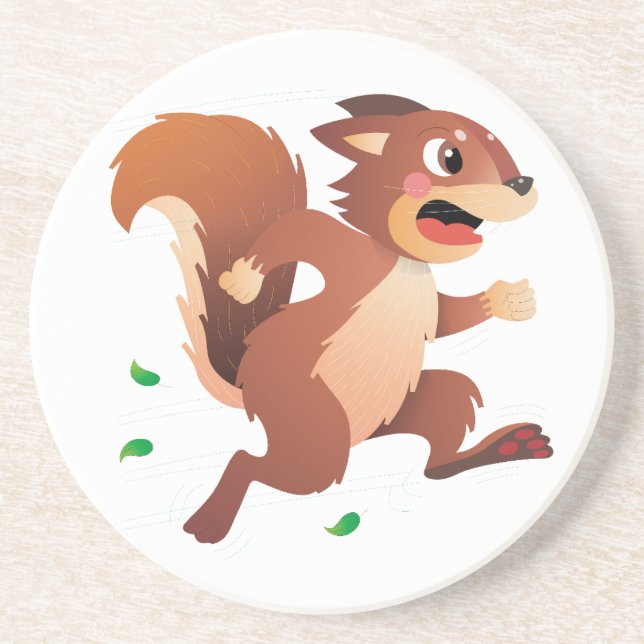 Kelossus, Happy Scott Squirrel Coaster (Front)