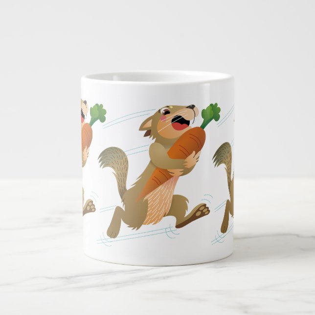 Kelossus, Happy Topher Gopher Large Coffee Mug (Front)