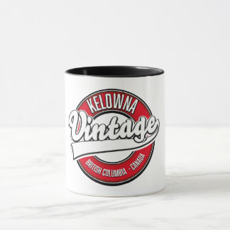 Kelowna British Columbia Canada logo Mug