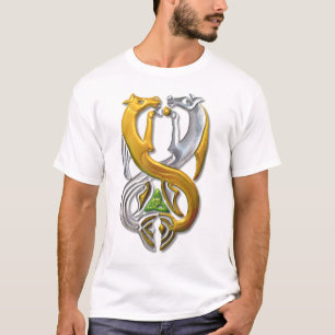 Kelpie gold and silver T-Shirt