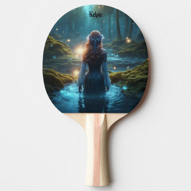 Kelpie Ping Pong Paddle (Front)