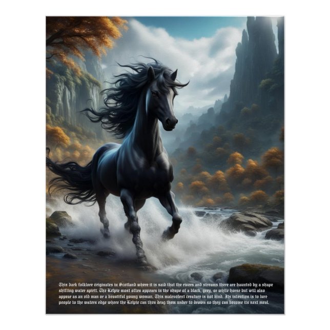 Kelpie River Spirit Poster (Front)