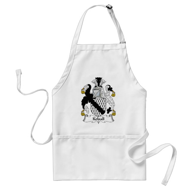Kelsall Family Crest Standard Apron (Front)