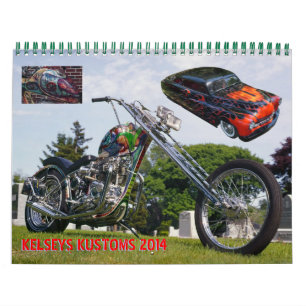 Kelsey's Kustoms 2014 Calendar