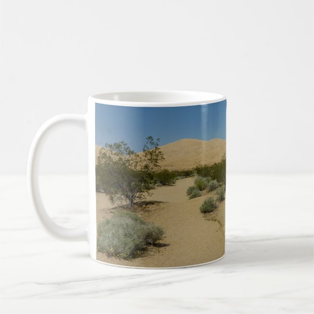Kelso Dunes at Mojave National Park Coffee Mug (Left)