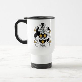 Kelso Family Crest Travel Mug