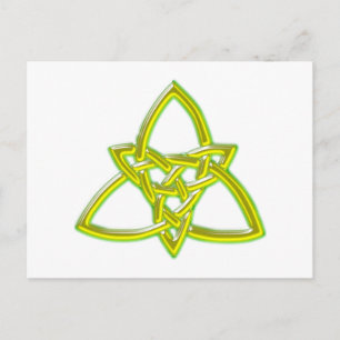 keltischer Knoten celtic knot Postcard