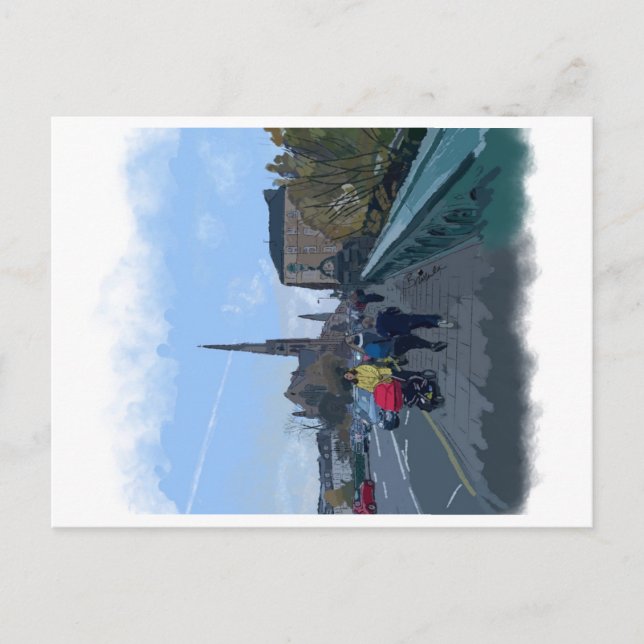 Kelvinbridge Glasgow, Scotland postcard (Front)