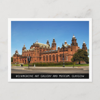 Kelvingrove Art Gallery and Museum, Glasgow Postcard