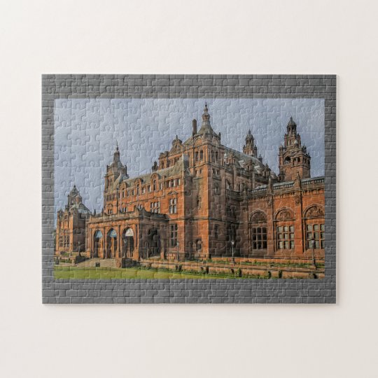 Kelvingrove Art Gallery & Museum, Glasgow Jigsaw Puzzle Zazzle.co.uk