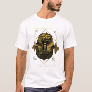Kemet Lux Royal Pharaoh Minimal Egyptian Luxury T-Shirt