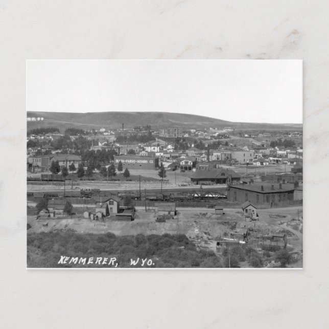 Kemmerer Wyoming, circa 1920 Postcard (Front)