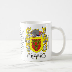 Kemp Family Coat of Arms Mug