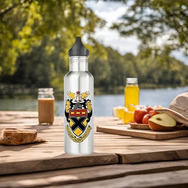 Kemper Military School and College Crest  710 Ml Water Bottle (Creator Uploaded)