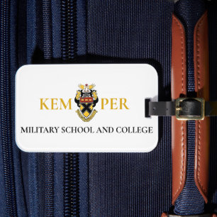 Kemper Military School and College Luggage Tag